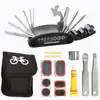 16 em uma ferramenta de reparo de bicicleta multi-função dobra chave soquete hexágono soquete reparação reparação de carro ferramenta de combinação de reparação de carro