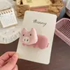 Pinzas para el Cabello y Gomas para el Cabello de Tela Rellena de Algodón Estilo Nuevo de Dibujos Animados de Conejo y Pato, Lindos Accesorios para el Cabello de Trenza Estilo Bosque para Niñas Pequeñas