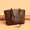 Bolso Transfronterizo para Mujer Textura de Alta Calidad Temperamento Casual Bolso Tote de Hombro Versátil Gran Capacidad para Viajes y Uso Diario Bolso de Mano para Hombro para Mujer