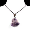 2334-Collar de Ágata Corazón de Cristal Natural Corazón de Melocotón Torcido Colgante 30mm Suministro de Colgante para Joyería DIY