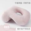Artefacto de oficina almohada multifuncional para siesta logo cabeza cara hacia abajo felpa color sólido almohada viene con imágenes