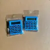 Calculadora Mini Cuadrada 589 Pequeña Portátil de Palma Papelería Estudiante Cálculo de Bolsillo Calculadora de 8 Dígitos