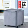 Taburete de Almacenamiento Combinado Multifuncional, Taburete Cubo Simple Cinco en Uno, Taburete Pequeño para Uso Doméstico, Sofá de Sala de Estar, Taburete de Moda, Cinco Taburetes