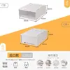 Caja de Almacenamiento para Armario Caja de Almacenamiento Tipo Cajón Plástico Doméstico Ropa Gabinete de Almacenamiento Transparente Caja Organizadora de Ropa Interior