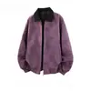 Chaqueta de trabajo Migura tie-dye estilo granero para hombres y mujeres, abrigo moderno de otoño de corte holgado, cárdigan top Migura bloque de color Detroit