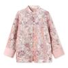 Nueva Chaqueta de Algodón Elegante Retro Estilo Chino Modelo Nuevo de Gama Alta con Tacto Fresco Abrigo Botonado Bordado N2011