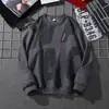 Sudadera Nueva de Otoño 2025 Cuello Redondo Holgada Casual Tendencia Manga Larga Sudadera Hombre M-8XL