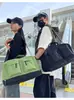 Bolsa Deportiva con Separación Húmeda y Seca, Gran Capacidad, Bolsa de Fitness Unisex, Bolsa de Viaje para Viajes Cortos de Negocios, Bolso Cruzado Portátil para Mujer