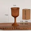 Caneca de Madeira Criativa de Grande Capacidade com Design Integrado, Caneca de Madeira Térmica Estilo Chinês, Caneca de Água de Madeira Universal, Compra em Atacado Negociável Mais
