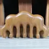 Peine de Masaje Meridianos de Sándalo Morado, Peine de Masaje Capilar de Sándalo Verde, Peine de Sándalo Dorado, Caja de Regalo de Sándalo Dorado, Peine para el Cabello