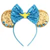 Novos acessórios de cabelo da Amazon Faixa de cabelo do Mickey Faixa de cabelo com show de fogos de artifício do Castelo Acessórios de cabelo para parque de diversões infantil Venda quente transfronteiriça