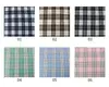 Tejido de cuadros teñido en hilo ligero de primavera y verano para camisas de cuadros, vestidos, faldas, tops y bolsos