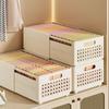 Caixa de Armazenamento Retrátil para Mesa de Casa Tipo Gaveta Caixa de Armazenamento de Roupas Grande Capacidade Caixa de Armazenamento para Lanches Brinquedos
