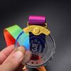 Fabricante de Fuente Letreros de Medallas de Cristal Creativas, Recuerdos de Competición Deportiva al Contado, Medallas de Metal de Elogio