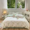 2026 Novo Estilo Conjunto de Cama de Quatro Peças 100% Algodão Estampa de Desenho Animado Amigo da Pele Respirável Resistente ao Desbotamento Roupa de Cama Infantil para Meninos e Meninas