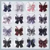 Corbata de uniforme JK Femenina Estilo Preppy Accesorios de Uniforme Camisa Estilo Uniforme de Marinero Accesorios Corbata Flor Lazo Cuello de Flor Verano