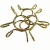 Abrazadera de manguera de alambre de acero de una sola hebra para pinza manual de zinc M5M6M7M8M9M10M12M13M14 abrazadera de resorte para tubo abrazadera de manguera