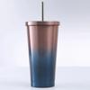 Fornecimento Direto da Fábrica Copo de Canudo de Aço Inoxidável 304 Isolado a Vácuo Copo de Gelo Criativo Presente para Carro Portátil para Exterior