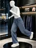 Jeans Curvos Estilo Americano Patchwork Transición Verano-Otoño 2026 M-5XL GK26526-TeP44