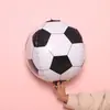 Globo de Papel de Aluminio Temático de Fútbol del Mundial Globo de Fútbol Grande de Pie Globo Decoración para Fiesta de Cumpleaños