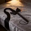 Brinquedos sexuais SM atacado preto arco lidar borla chicote solto brinquedo adulto casal sexo treinamento chicote