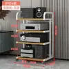 Rack Amplificador Estilo Guarda-corpo Suporte para Amplificador Válvulado Suporte Lateral para Caixa de Som na Sala de Estar Gabinete para CD Player Vinil Rack de Armazenamento