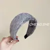 Diadema Ancha de Terciopelo 2025 Otoño e Invierno Para Lavarse la Cara Diadema para el Cabello Pinza de Lujo Ligero Tacto de Felpa Accesorio para el Cabello Versátil y Suave