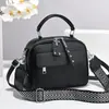 Bolsa de Mão Texturizada e Elegante, Bolsa Transversal Casual para Várias Ocasiões, Bolsa de Ombro Multifuncional Simples e Versátil