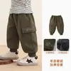 Ropa Infantil Kaka Panda Pantalones con Forro Polar para Niños Ropa de Invierno para Niños Pantalones Largos de Invierno para Niñas Pantalones Cálidos para Bebés