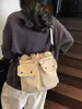 Bolsa Cesta de Verduras de Gran Capacidad para Viajes Diarios para Mujer 2025 Nuevo Bolso de Mano Bolso Tote Versátil Casual Bolso de Hombro Cruzado