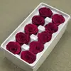 Flor mágica, flor eterna, grado B, 3-4 rosas, 10 flores secas, unicornio, regalo de San Valentín, caja, bolsa.
