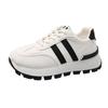 Zapatos Deportivos y Casuales de Mujer de Gran Tamaño con Suela Gruesa, Estilo Europeo y Americano, con Cordones Delanteros y Punta Redonda, Novedad de Verano 2025 para Exportación