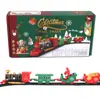 Mini Trem de Natal Elétrico Transfronteiriço Brinquedo Elétrico de Trem de Ferro Crianças Carro de Simulação Brinquedo Atacado de Comércio Exterior