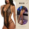 Lencería Sexy Europea y Americana Suministro de Comercio Exterior de Amazon Encaje Transparente Sin Espalda Moldeador de Cuerpo Encanto Sexy Mujeres