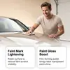 Pasta para reparar rayones, fórmula de óxido de aluminio, reduce los rayones leves en la pintura del coche, pule la superficie de la pintura, adecuada para pintura de coche multicolor