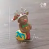 Navidad Adornos Lindos Hechos a Mano Papá Noel Decoración para el Hogar Escritorio Coche Resina Adornos Pequeños Artesanías