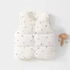 Novedad de Otoño Chaleco Acolchado Fino Clase A Chaleco Cálido para Bebé e Infantil Chaleco de Otoño para Salir