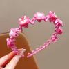 Diadema Infantil Linda de Dibujos Animados Kuromi para Niñas Antideslizante que No Daña el Cabello Diadema para el Cabello para Niña Flequillo Cabello Suelto Accesorios para el Cabello Nuevo