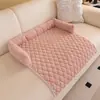 Nido de gato exclusivo transfronterizo para otoño e invierno, alfombrilla antideslizante para mascotas, nido de mascota grueso de felpa, nido de perro, cama para dormir para mascotas al por mayor