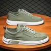 Zapatos Nuevos para Hombre, Zapatos Deportivos Casuales de Suela Blanda, Transpirables y Resistentes al Desgaste, Tenis Slip-On Antideslizantes, Zapatos de Lona con Interior de Seda de Hielo para Aumentar la Altura