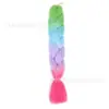 Fibra química de tres colores, cuatro colores, cinco colores, degradado, seda de alta temperatura, trenza grande, trenza jumbo, trenza burbuja, material para trenzas de cabello