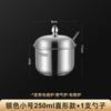 Tanque para Especias de Cocina de Acero Inoxidable 304 Tanque para Sal Alto Valor de Color Sellado con Cuchara y Tapa Hogar Tanque para Aceite de Chile Manteca