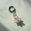 Colgante para Teléfono, Llavero, Colgante para Bolso de Árbol de Navidad de Cristal con Cuentas Hecho a Mano, Ambiente Festivo de Moda, Regalo
