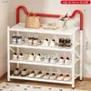 Zapatero Multicapa Estante de Almacenamiento para Entrada Armario de Zapatos para el Hogar Interior Estante Multicapa para la Entrada