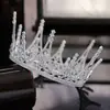 Exquisita Corona de Aleación Corona de Carámbano de Novia Accesorios para Hornear Pasteles de Boda Tocado Fotográfico