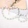 Para Verano Nuevo Tendencia Transfronteriza Fotografía Callejera Personalizado Asimétrico Gota de Agua Conjunto de Collar y Pulsera Nicho Modelo Más Vendido