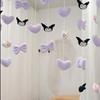 Cortina de Dibujos Animados Kulomi Cortina de Puerta Partición Perforada Entrada de Dormitorio Refugio para Niños Niñas Cortina Colgante Decorativa Estilo Ins