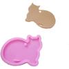 Llavero Colgante de Unicornio Troyano de Hueso de Mariposa DIY Molde de Silicona con Espejo Colgante de Elefante Molde de Goma para Resina Epoxi