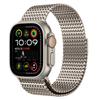 Adecuado para Apple Watch Correa de Malla Milanesa Banda Magnética de Acero Correa Domino Ultra3
