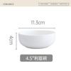 Tazón de Cerámica Personalizado Simple Escandinavo Tazón de Arroz Vajilla para el Hogar Tazón para Fideos Tazón para Ensalada de Aspecto Elegante